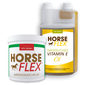 Magnesium Chelat + Natürliches Vitamin E für Pferde