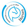 Nominiert 2018 Farbe Logo nominiert für Produkte für Pferde in dem Jahr 2018