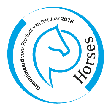 Nominiert 2018 Farbe Logo nominiert für Produkte für Pferde in dem Jahr 2018