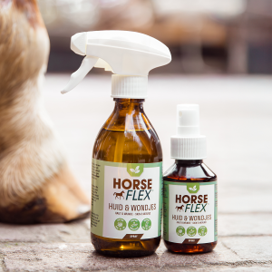 HorseFlex Huid & Wondjes Spray voor paarden