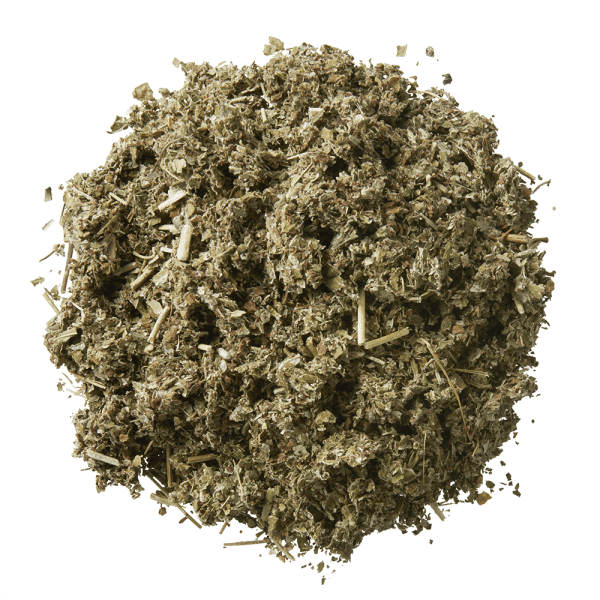 Geschnittenes Himbeerblatt